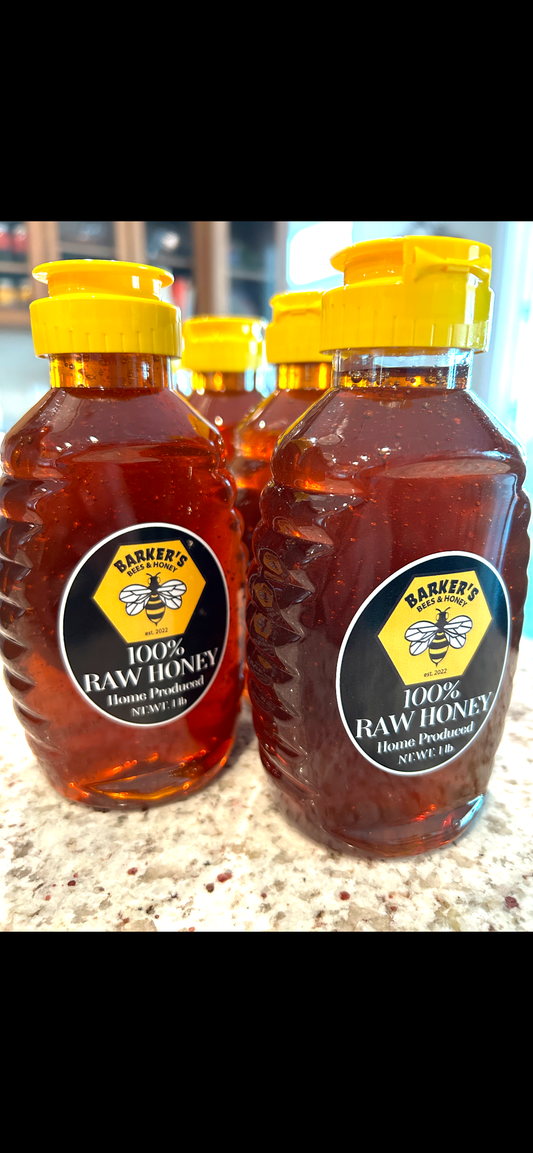 16 oz. Pure Raw Honey