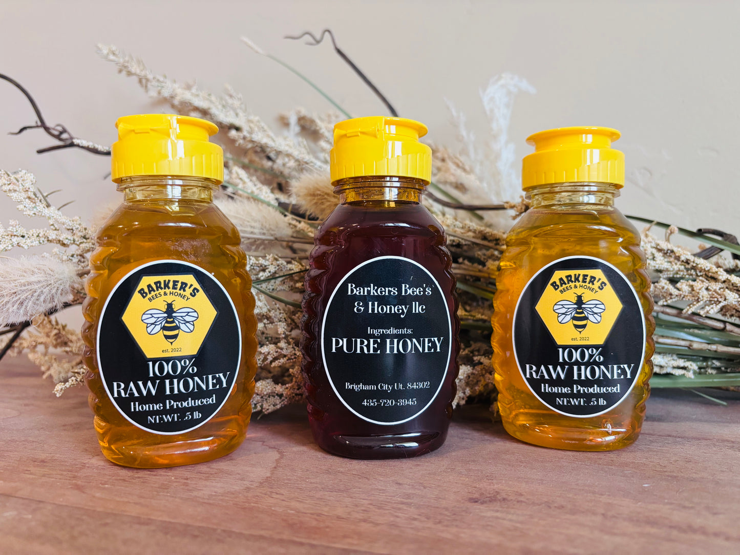 8 oz. Pure Raw Honey